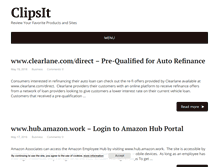 Tablet Screenshot of clipsit.net